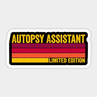 Autopsy Assistant Sticker